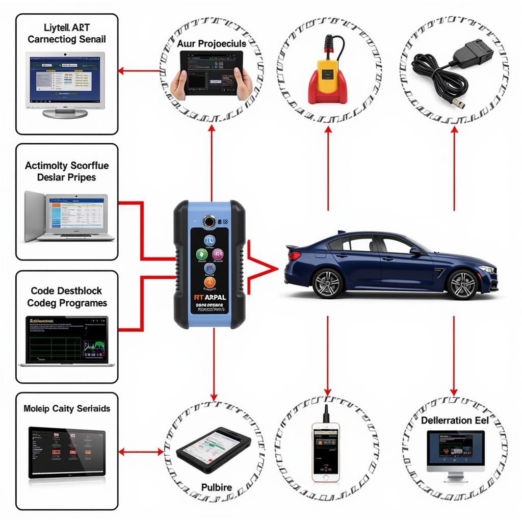 Coding and Programming Car Tools connected to a car's ECU