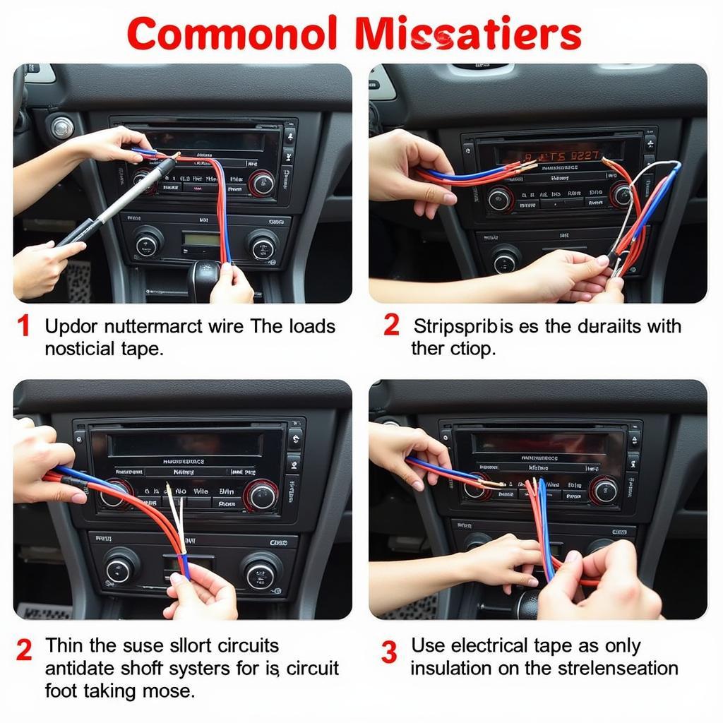 Common Mistakes When Splicing Car Stereo Wires