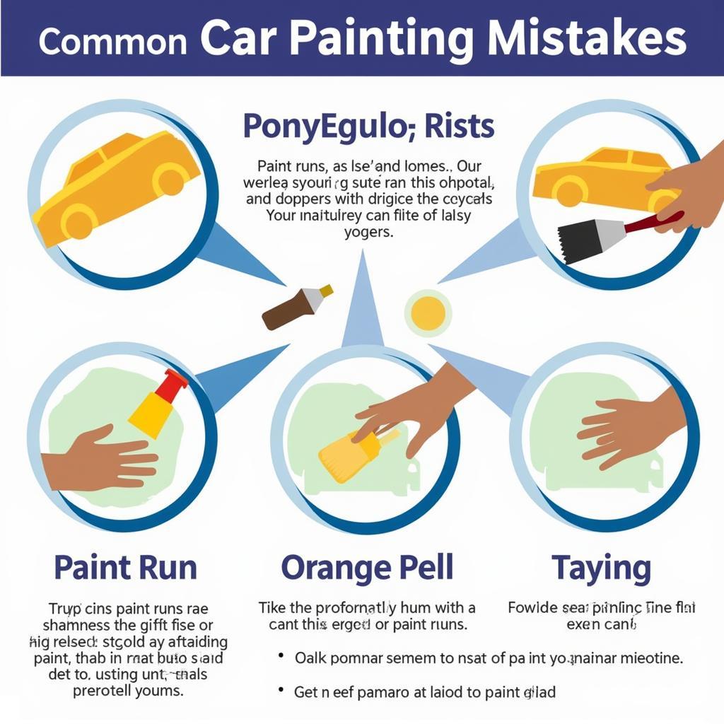 Common Car Painting Mistakes: Runs, Drips, Orange Peel