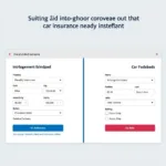 Comparing Different Car Insurance Estimate Tools