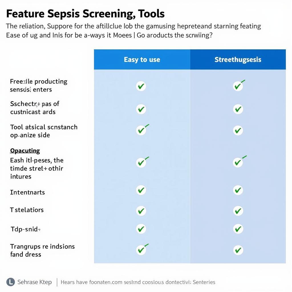 Comparing Different Sepsis Screening Tools