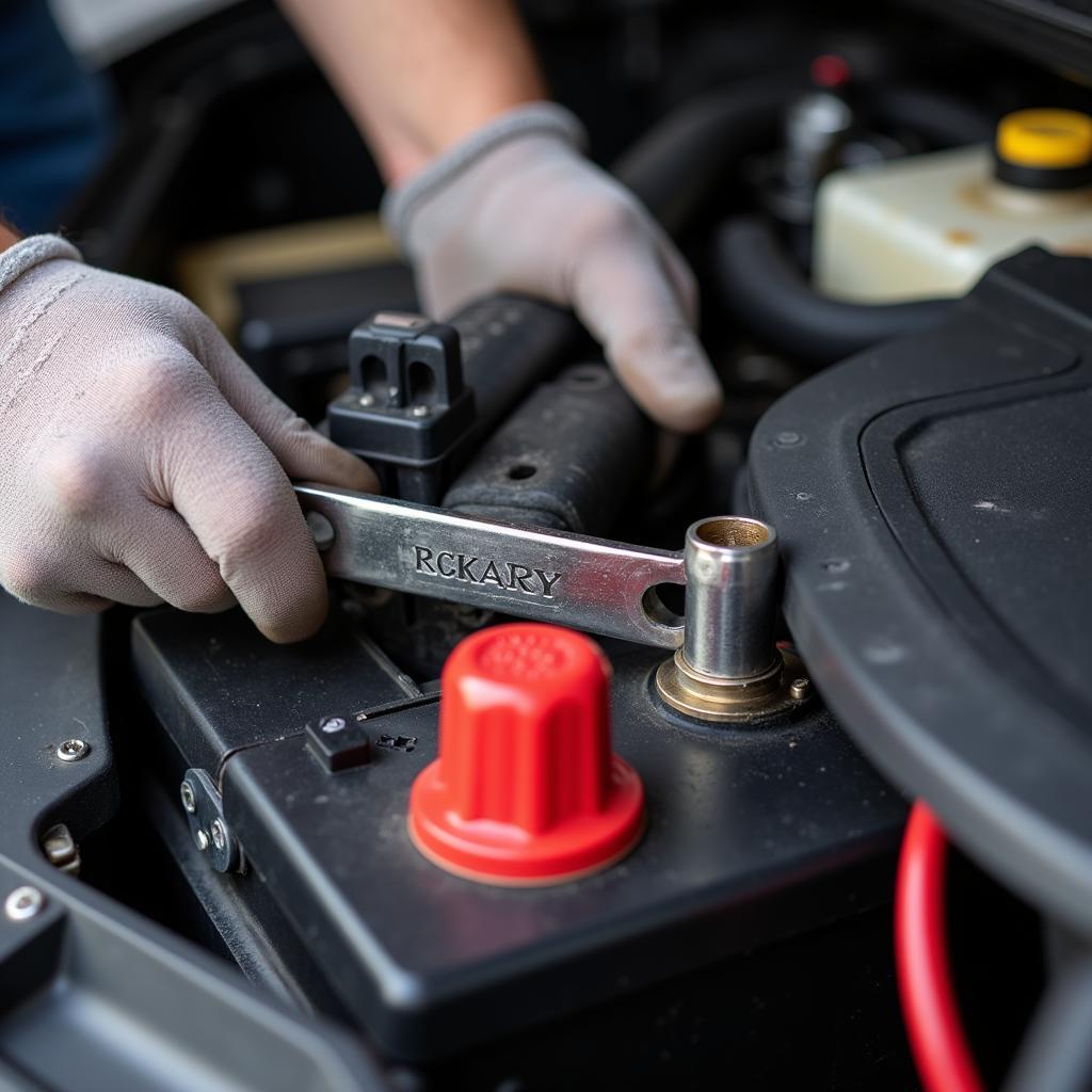 Connecting Car Battery Terminals