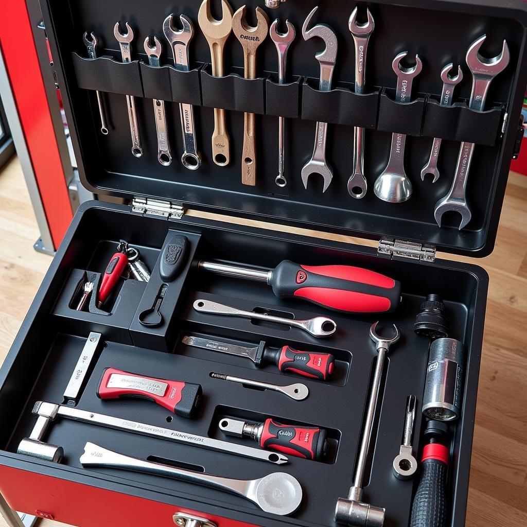 Organized Cool Car Tool Box