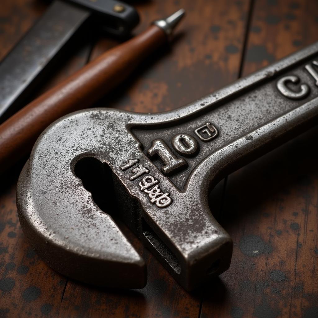 Craftsmanship of early 1900s car tools