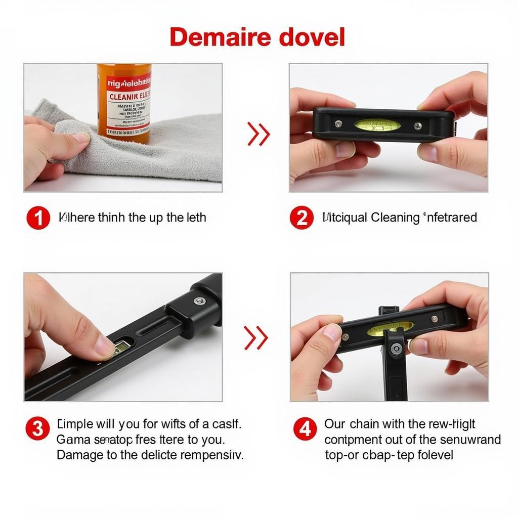 Proper Cleaning Procedure for Crick Level Tools