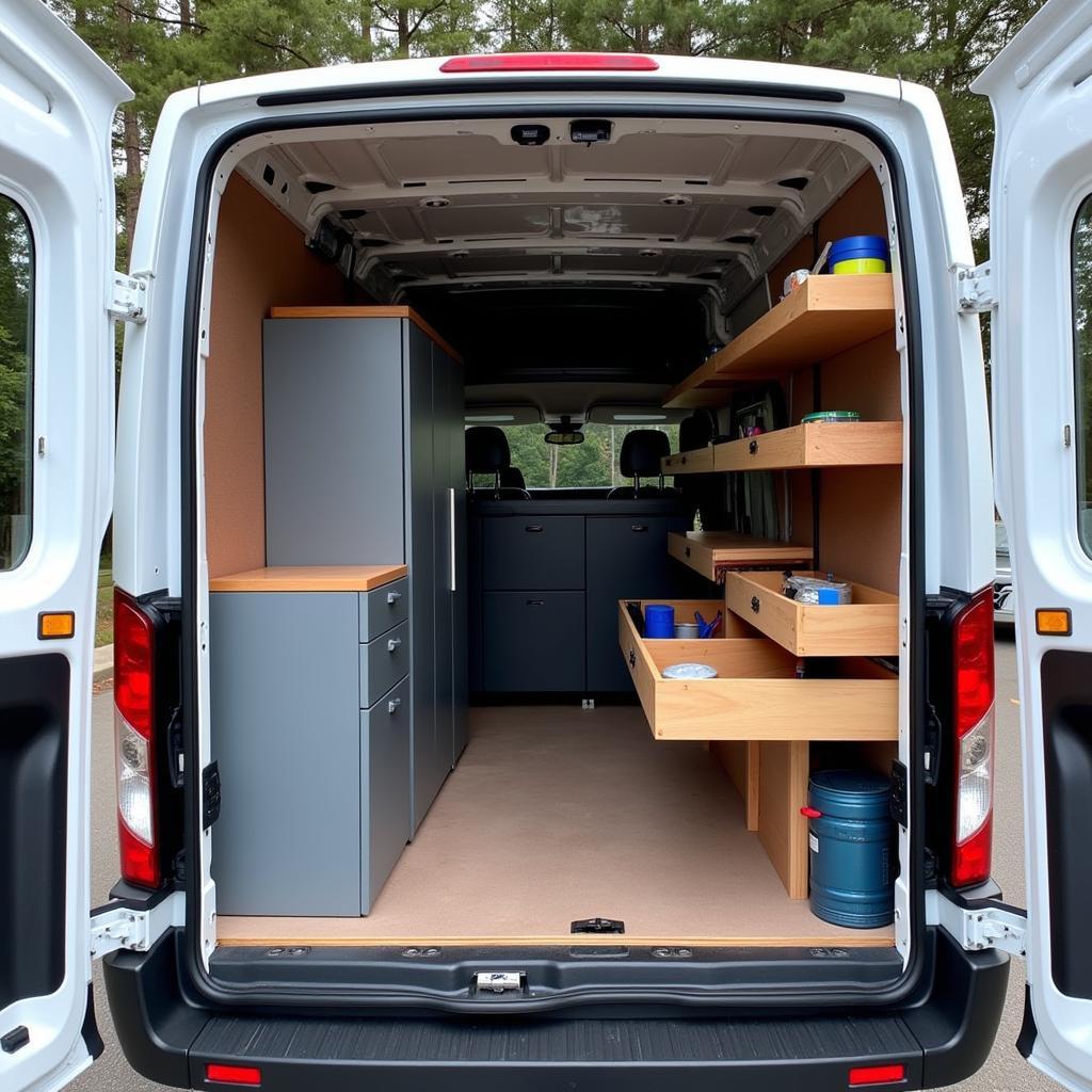 Custom-Built Car Tool Storage System