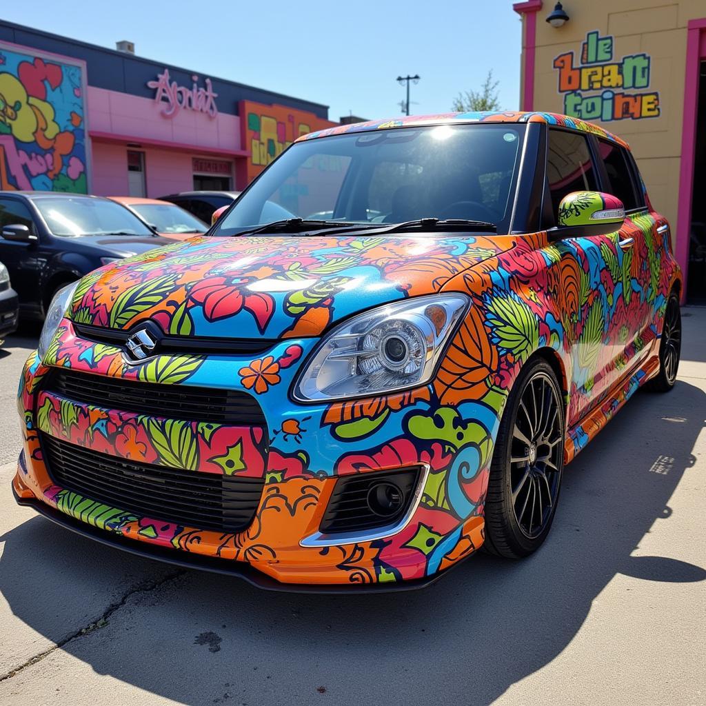 Custom Car Wrap Design