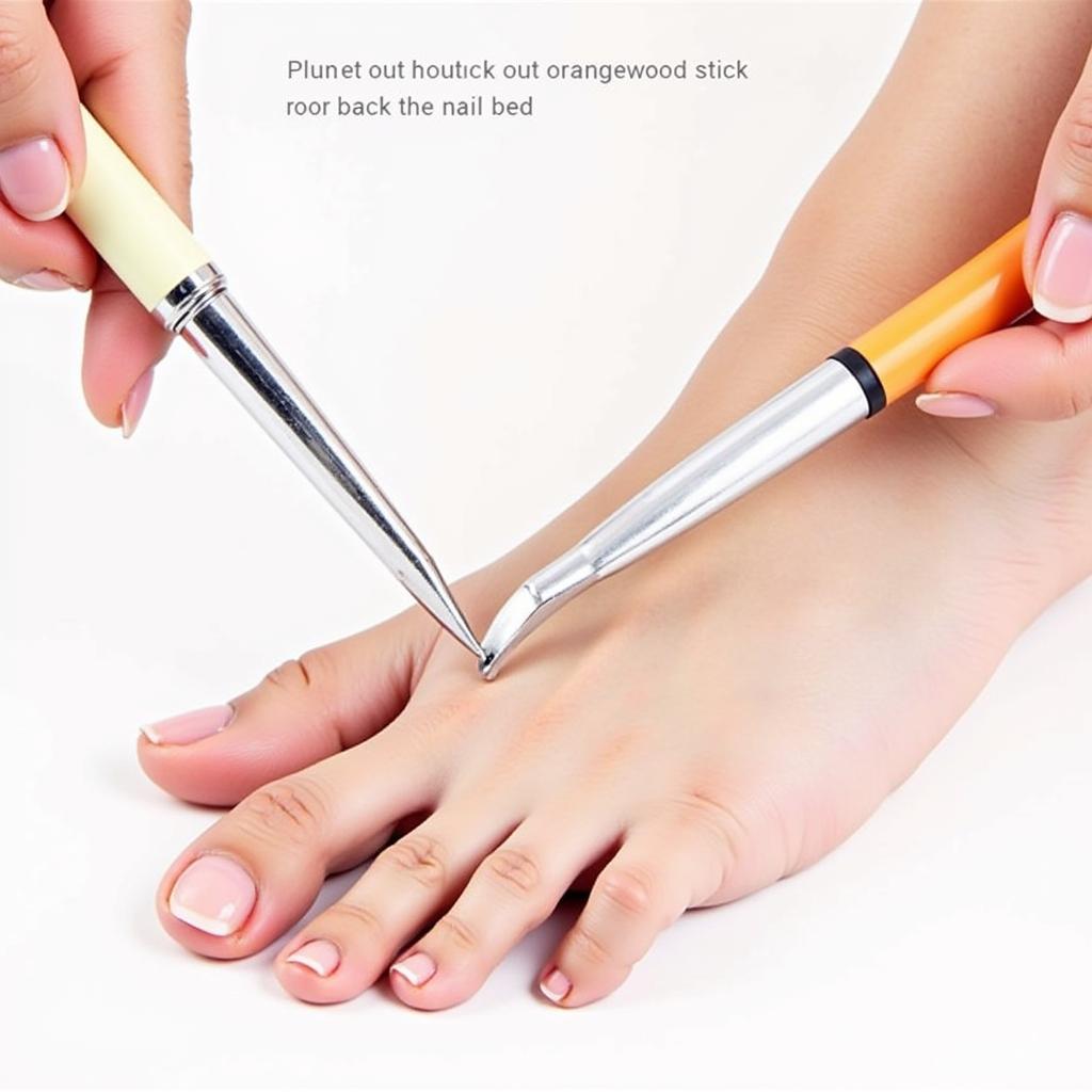 Cuticle Care Tools in Action