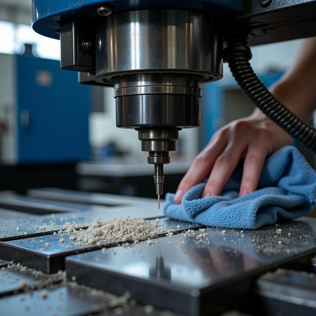 Daily Cleaning of Machine Tools