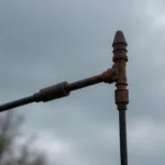 Damaged Car Antenna Mast