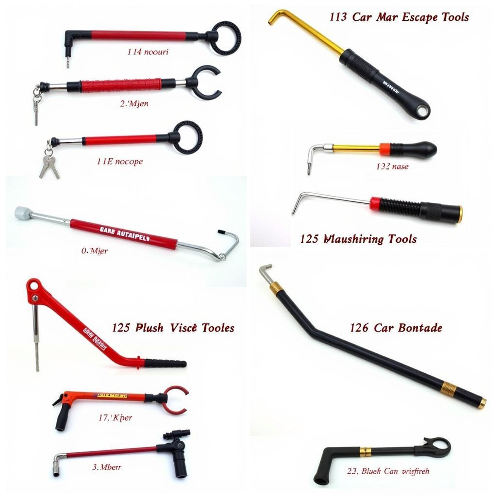 Different Car Escape Tools at AutoZone