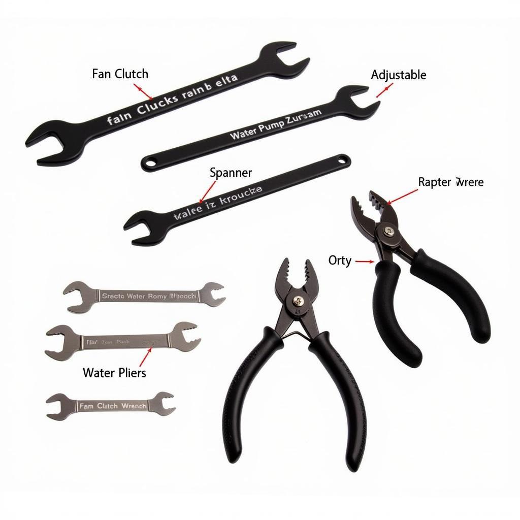 Different Types of Car Fan Remover Tools