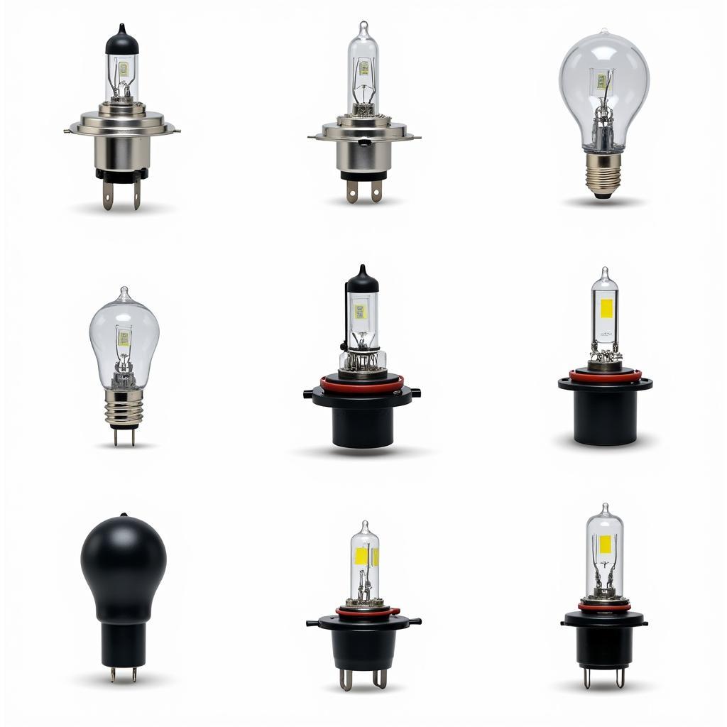 Different Car Lamp Bulb Types