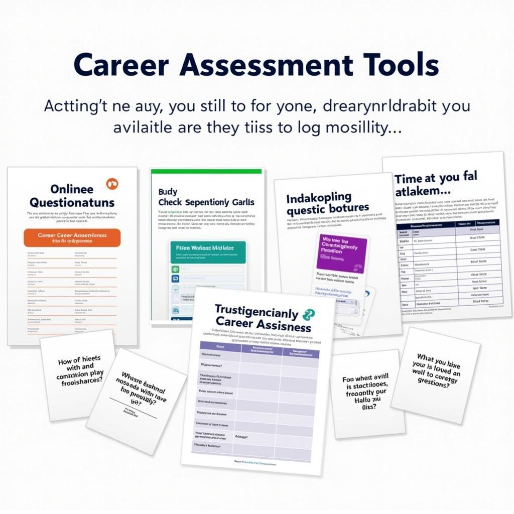 Variety of Career Assessment Tools