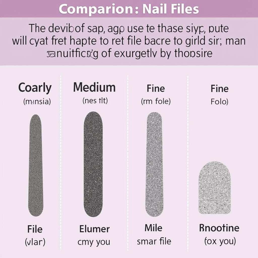 Comparing Nail File Grits for Different Purposes