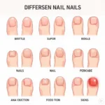 Various Nail Types and Conditions