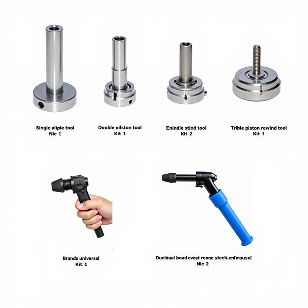 Various Brake Caliper Rewind Tools