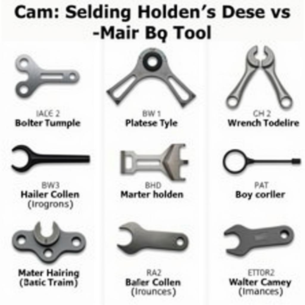 Comparison of Different Cam Holding Tool Types