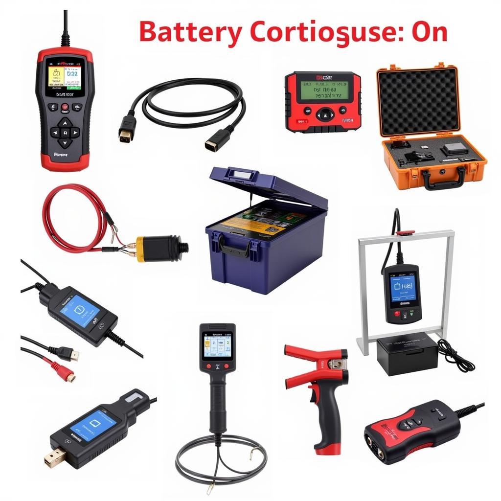 Various Car Battery Configuration Tools