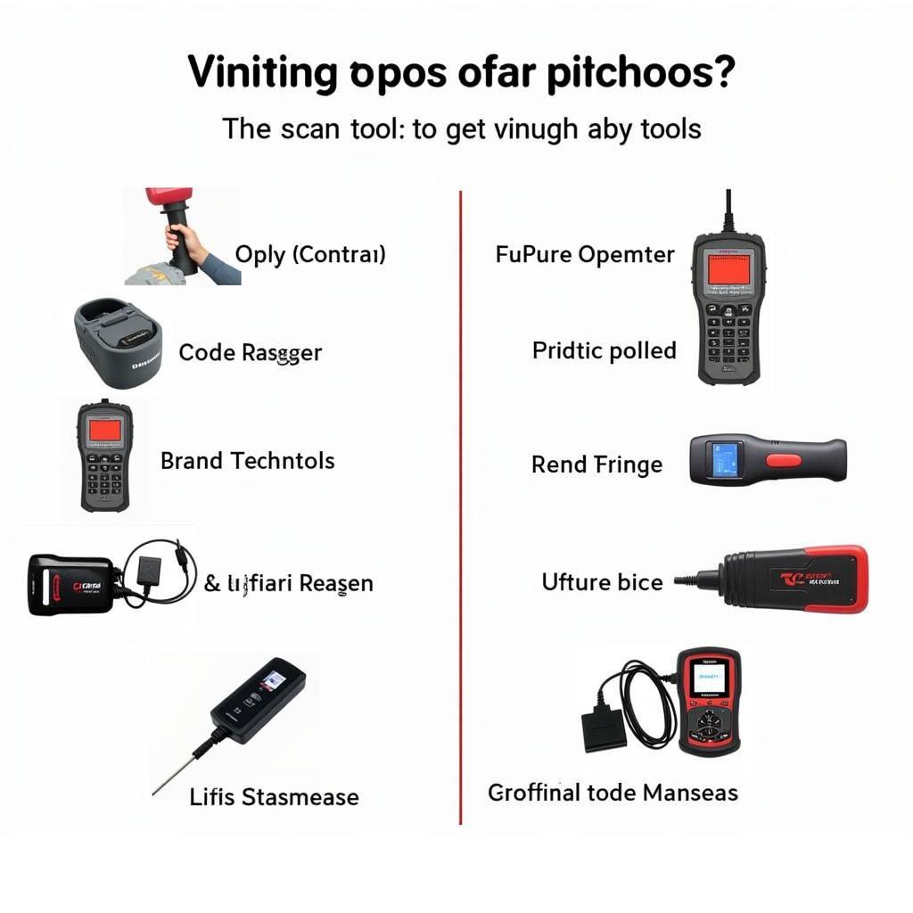 Different Types of Car Scan Tools