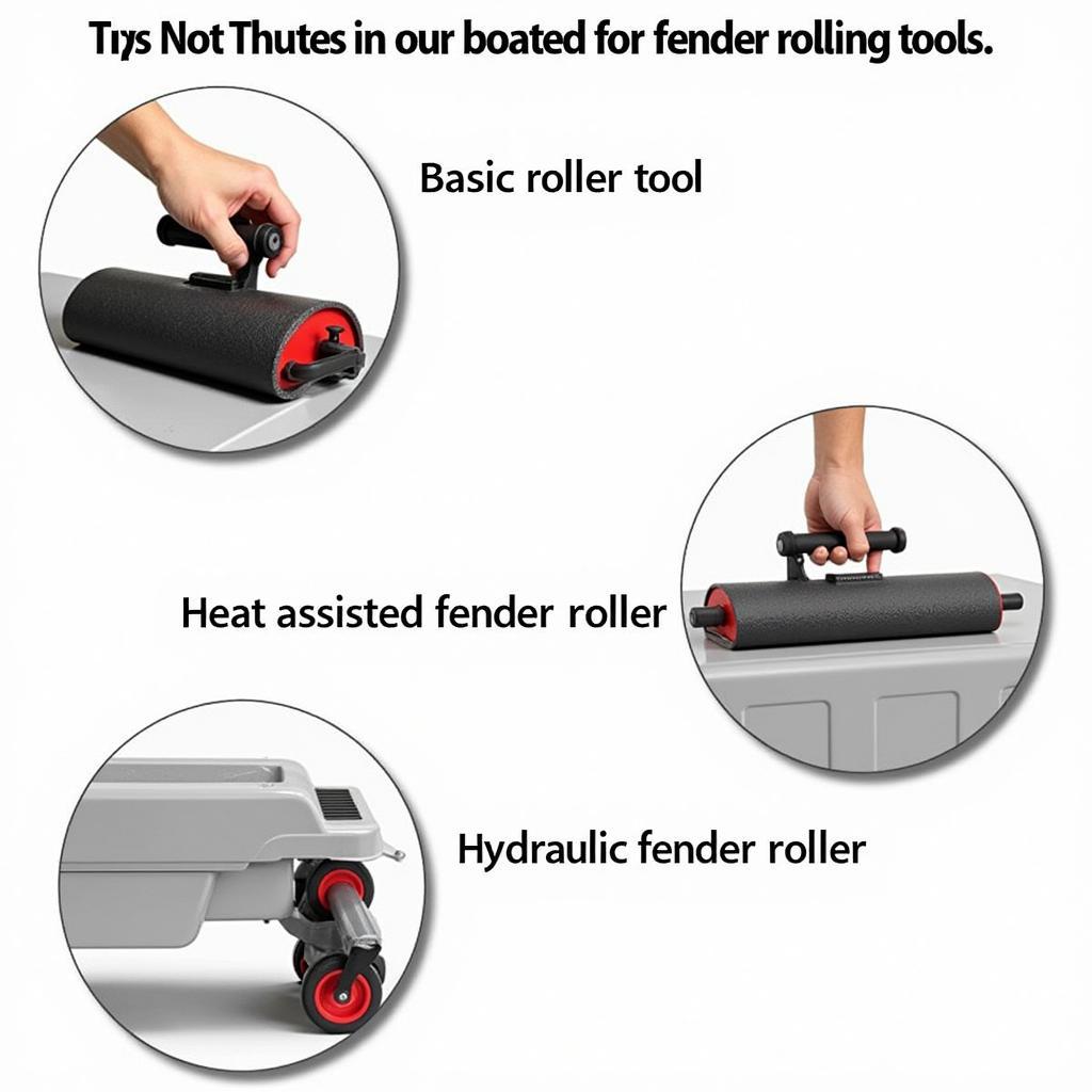 Different Types of Fender Rolling Tools