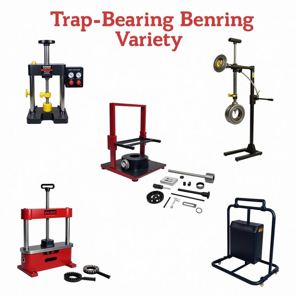 Various on-car bearing press tools available