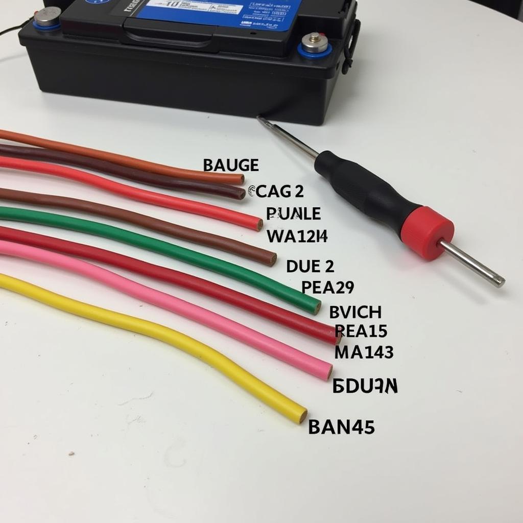 Different wire gauges are suitable for different magnetization tasks.  Thicker gauges are generally safer.