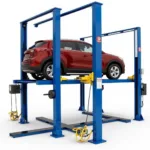 Dragon Tools Four-Post Car Lift for Wheel Alignment