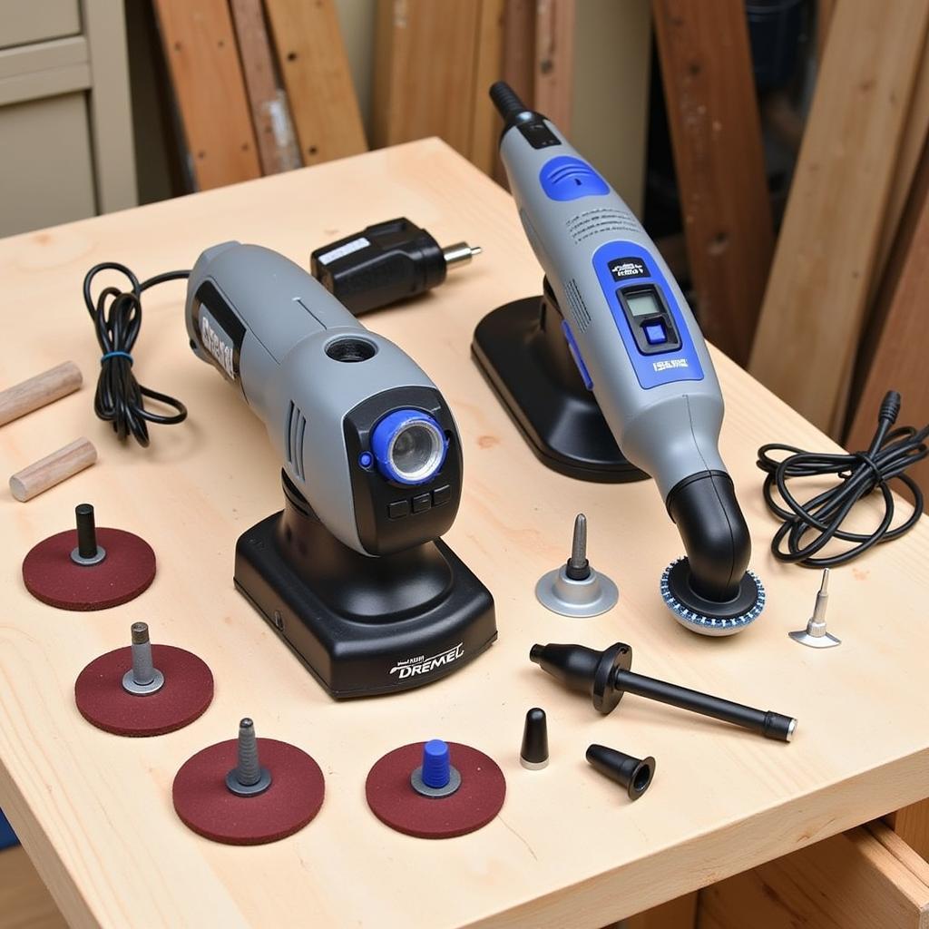 Dremel tool kits suitable for pinewood derby car modification