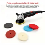 Dual-Action Polisher with Polishing Pads