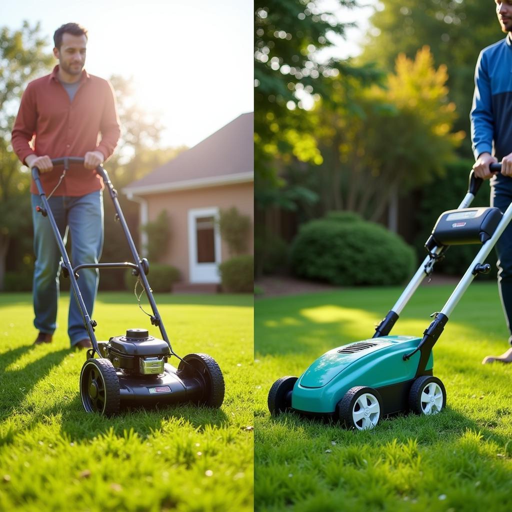 Electric and Manual Lawn Care Tools