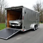 Enclosed Car Trailer for Safe Transport