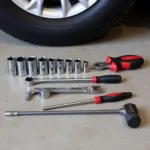 DIY car tool kit essentials: wrenches, sockets, screwdrivers, and pliers