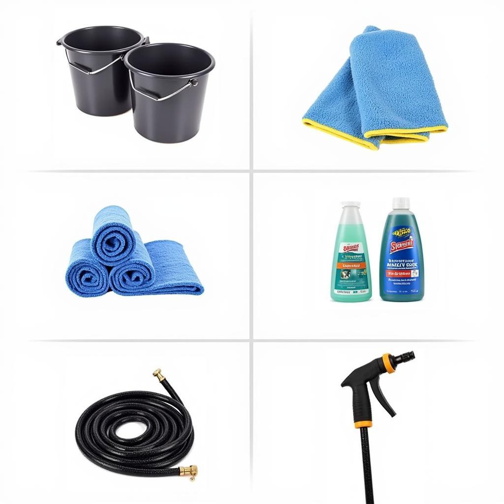 Essential Car Wash Tools Kit