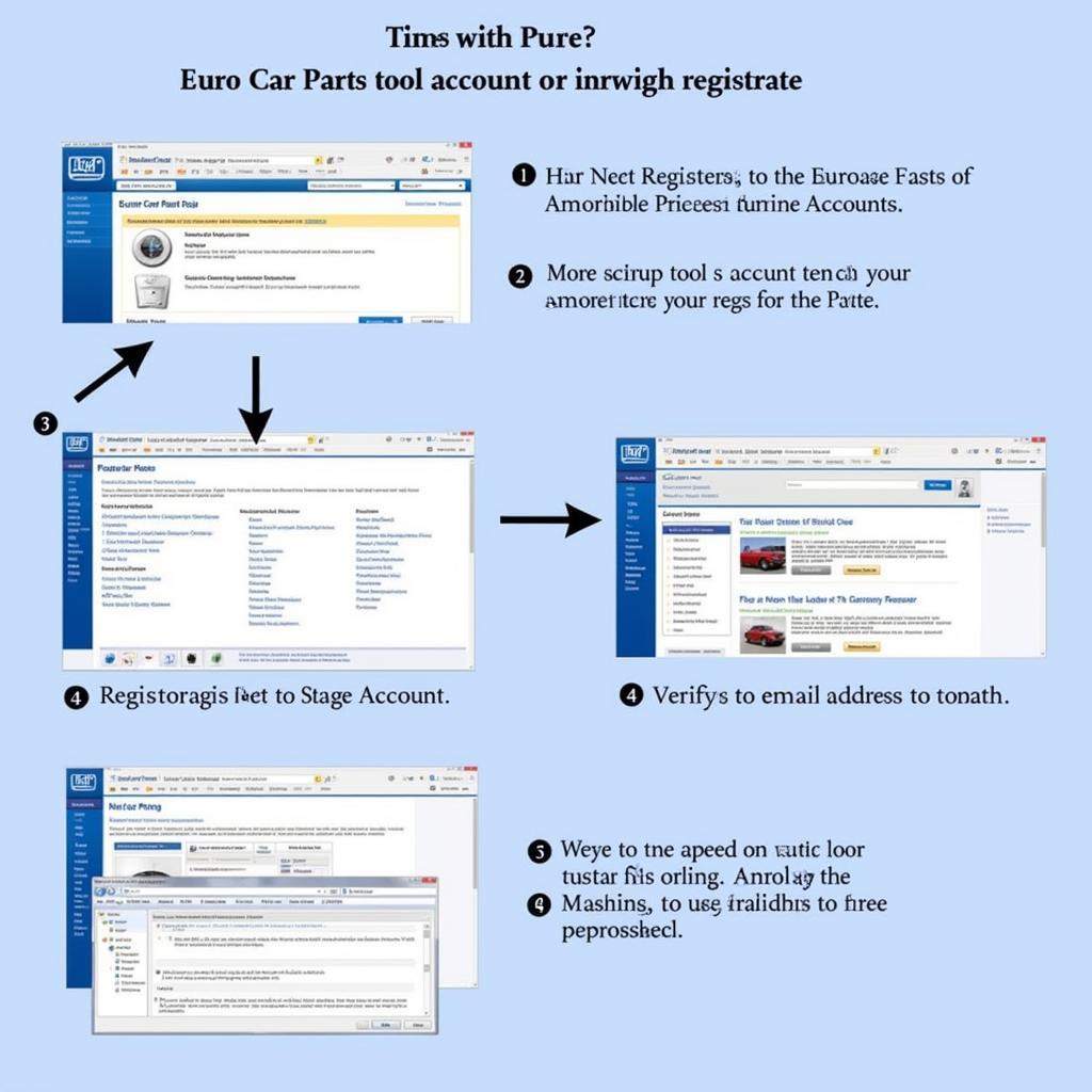 Euro Car Parts Tool Account Registration Process