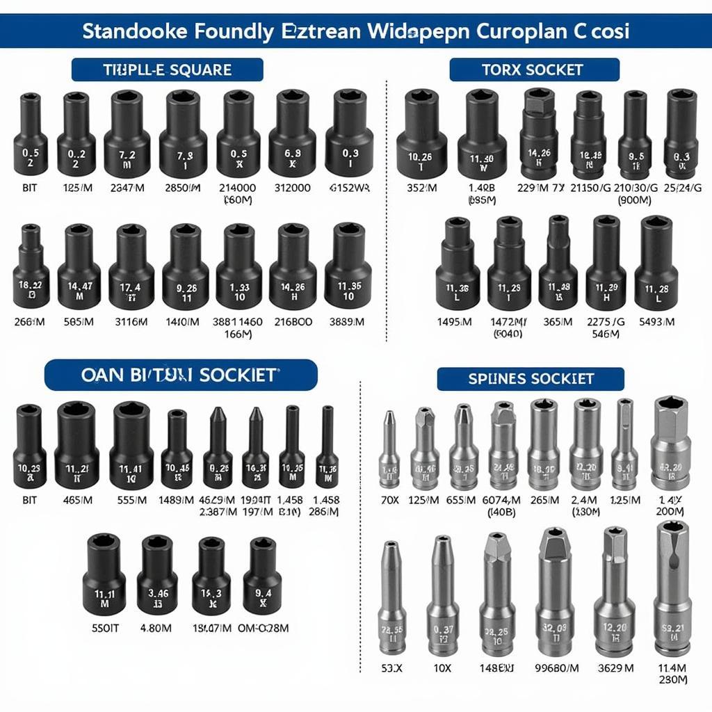 European Car Tool Set Variety