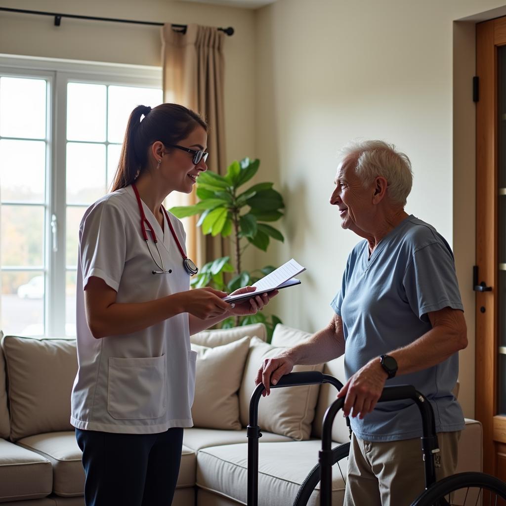 Fall Risk Assessment in Home Health Care