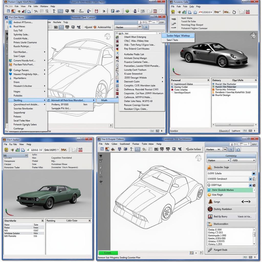 Free Car Design Software Interface