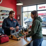 Free Car Ramps at Auto Parts Store