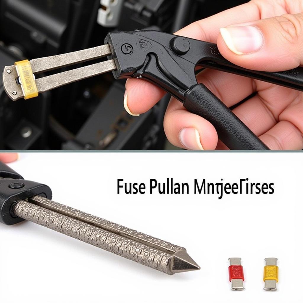 Fuse Puller Pliers for Car Fuse Extraction