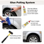 Glue Pulling System for Car Dent Repair