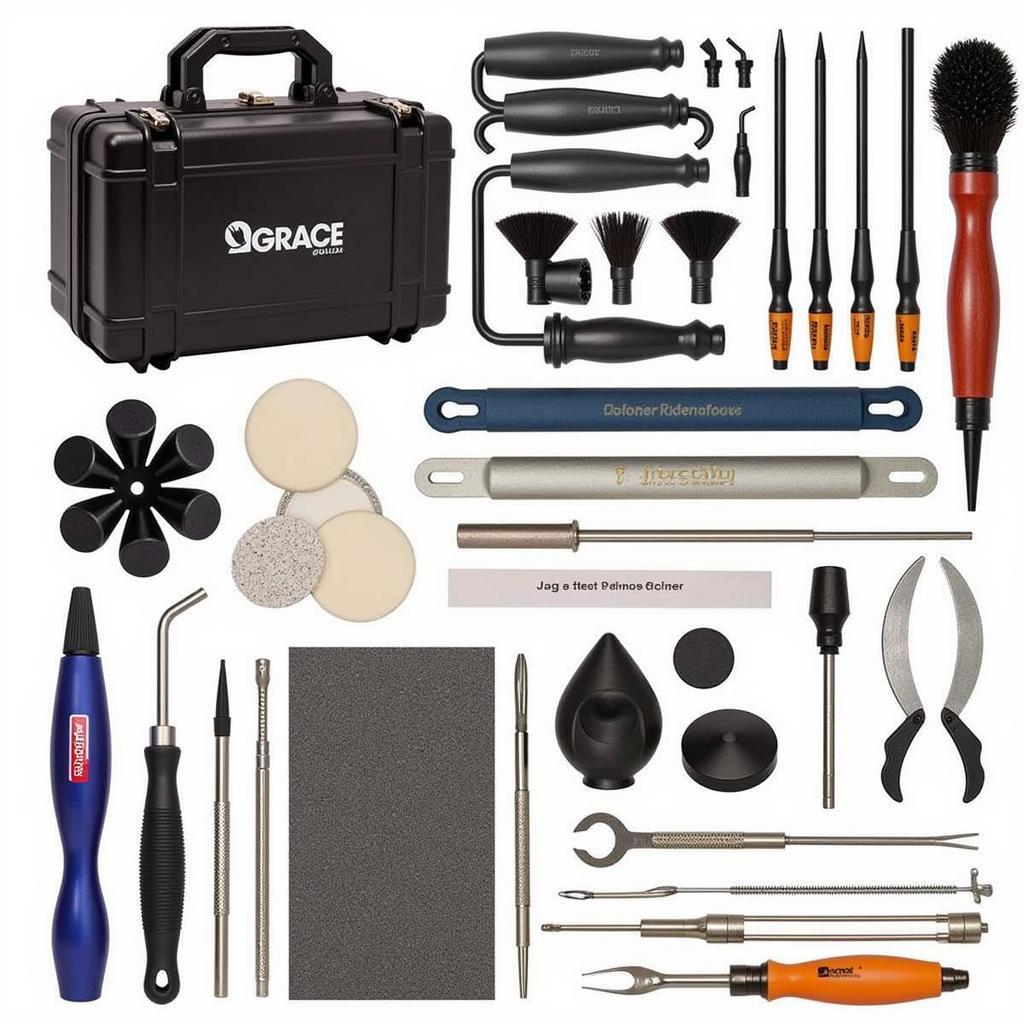 Grace USA GRGCT17 Gun Care Tool Set Contents