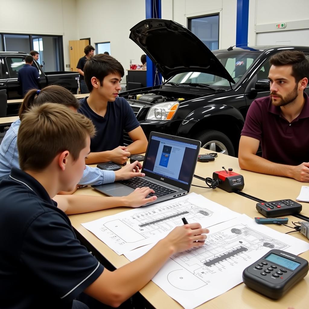 Graduate Training Curriculum for Automotive Diagnostics