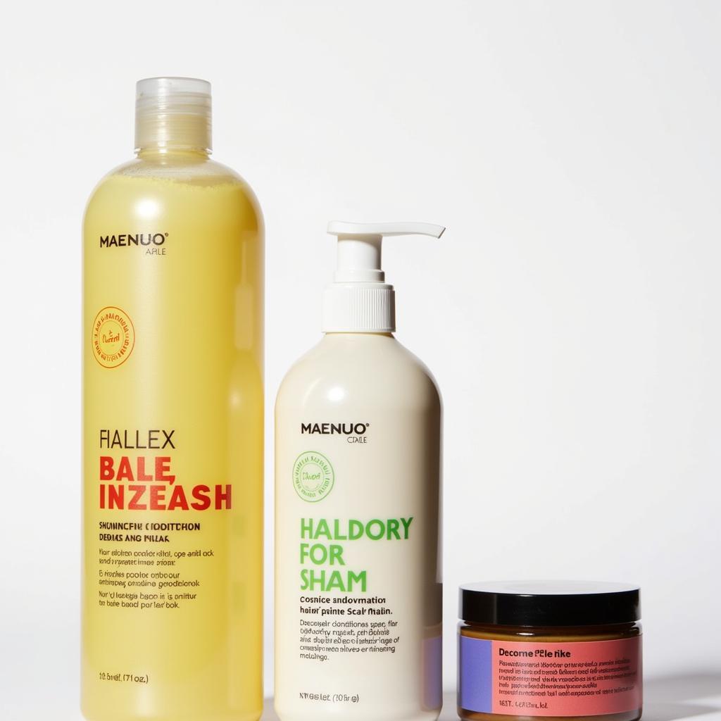 Hair Care Materials: Shampoo, Conditioner, and Hair Mask