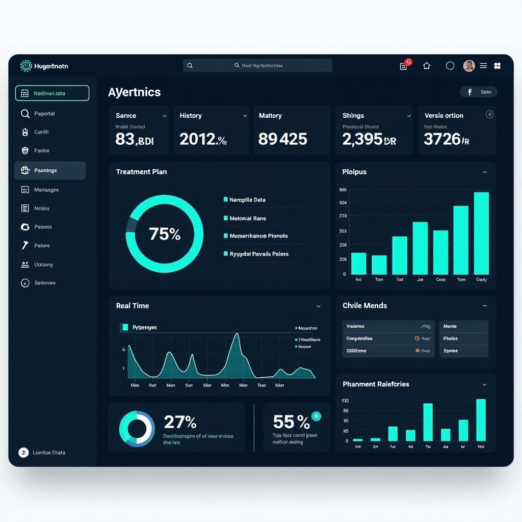 Healthcare Data Management Tools Dashboard