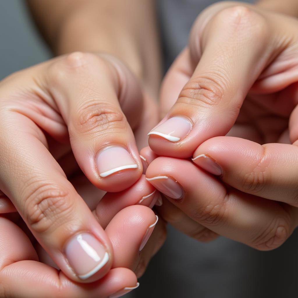 Healthy and Well-Groomed Men's Hands