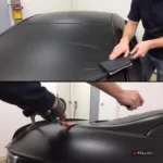 Using a Heat Gun for Car Wrapping