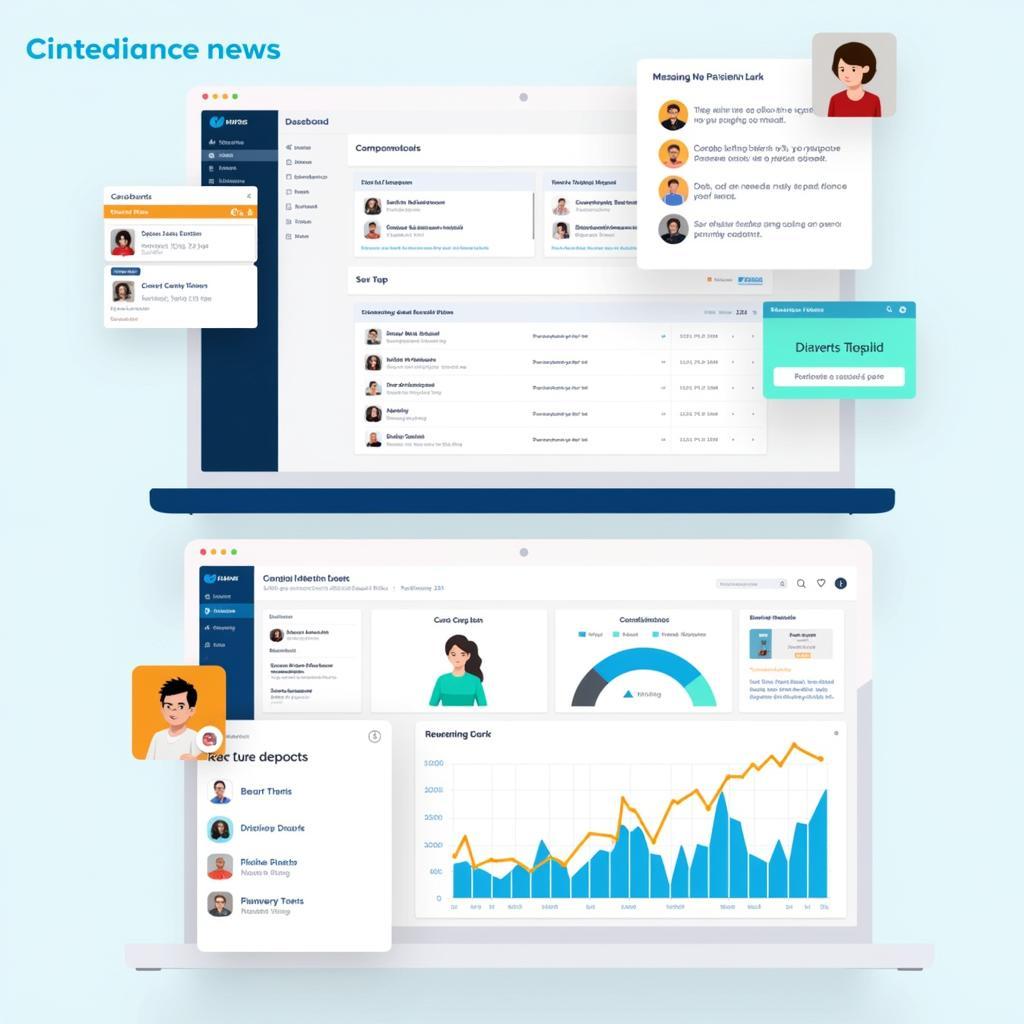 HHRG Molina Care Coordination Tool Dashboard Screenshot