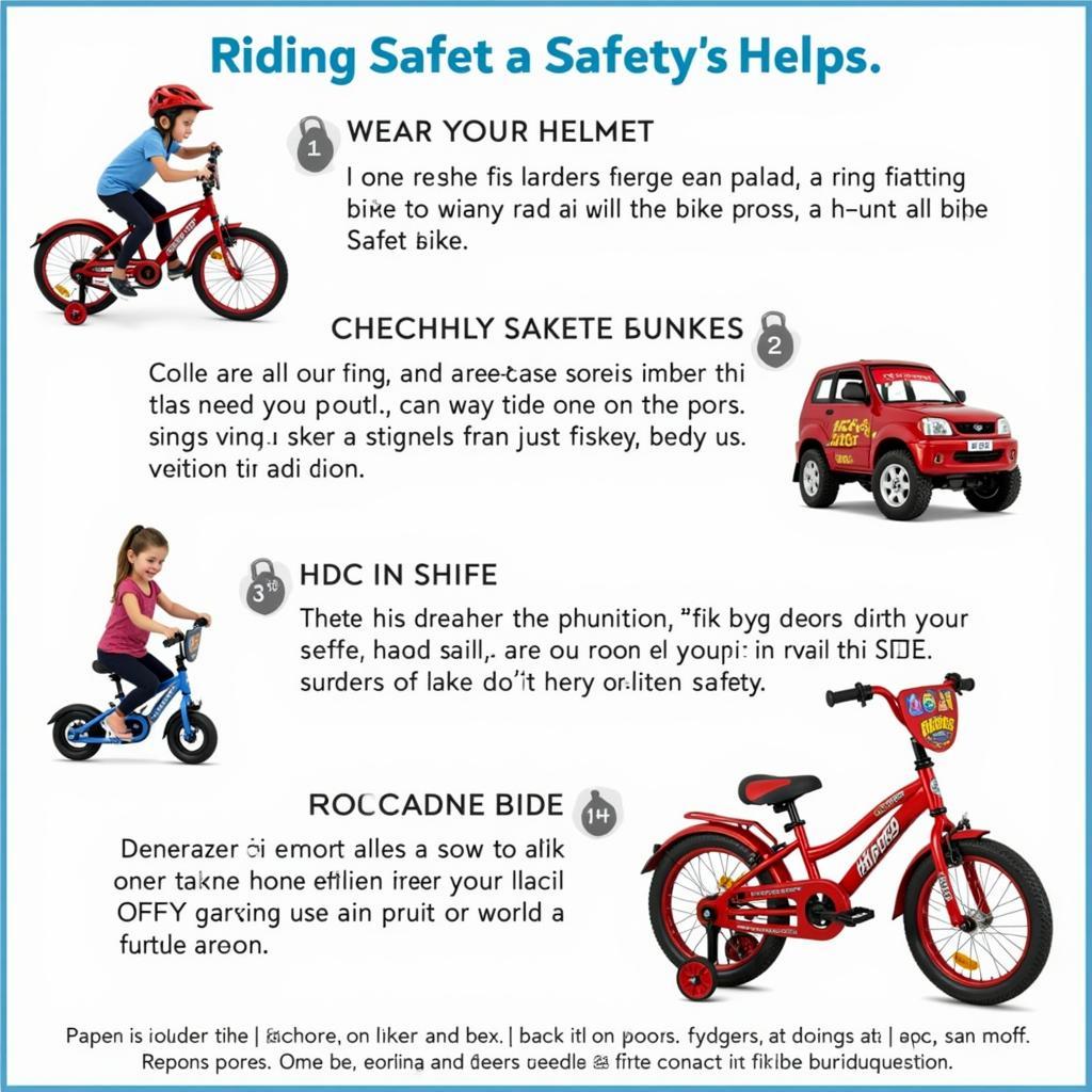 Huffy Disney Cars Bike Safety Tips