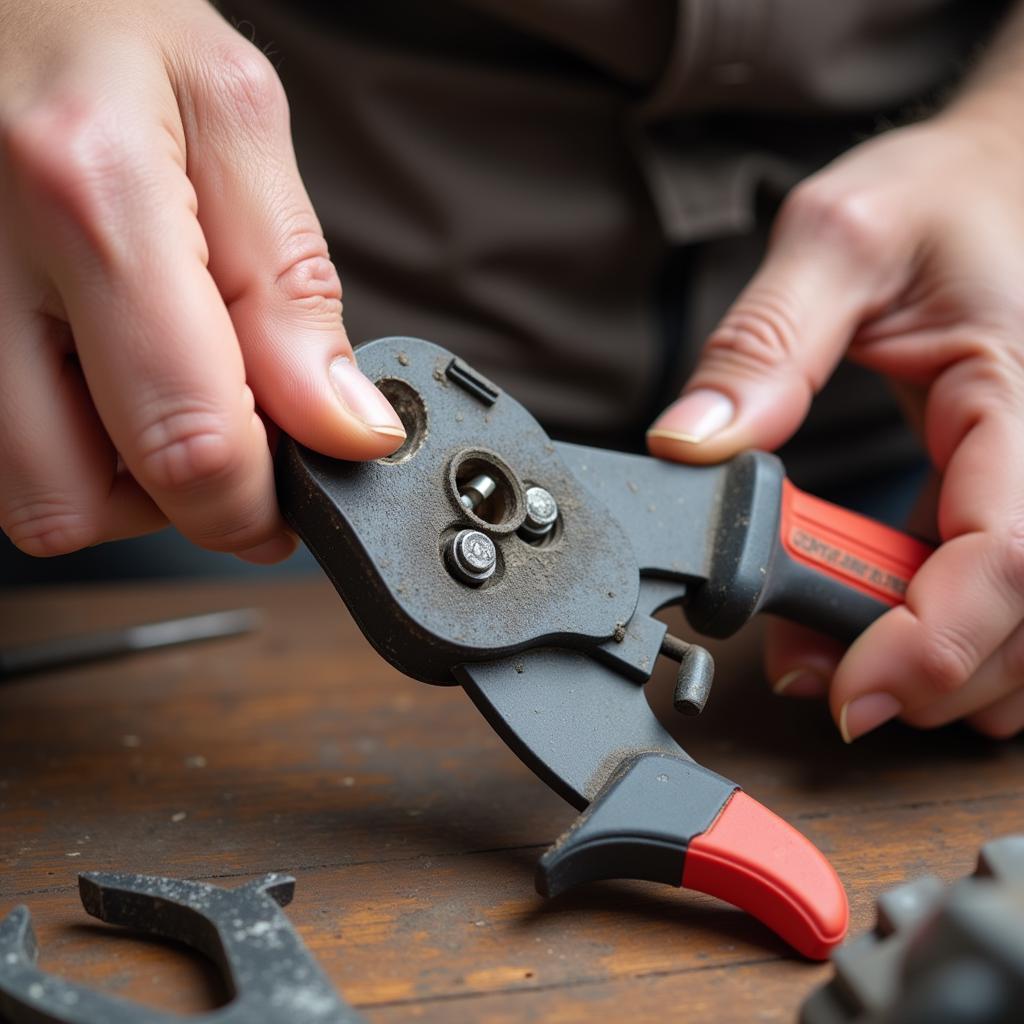 Regular Inspection of Hand Tools for Damage and Wear